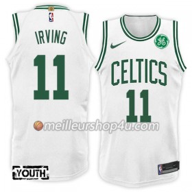 Maillot Basket Enfant Boston Celtics Kyrie Irving 11 Nike 2017-18 Blanc Swingman